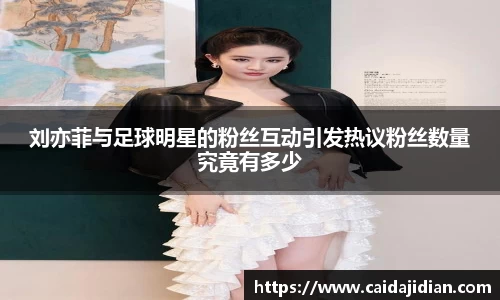 刘亦菲与足球明星的粉丝互动引发热议粉丝数量究竟有多少